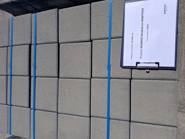 Klasiko® 8 20x20 | Znížená farebná intenzita